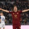 Il Verona battuto con un gol di Shomurodov, la Roma sale al 5° posto