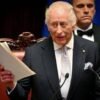 Re Carlo, il discorso in italiano alla Camera: “Nostre storie intrecciate”