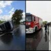 Auto finisce contro un albero e si ribalta sull’Ardeatina: un morto e 4 feriti gravi