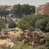 Roma, crolla struttura in legno al Flaminio